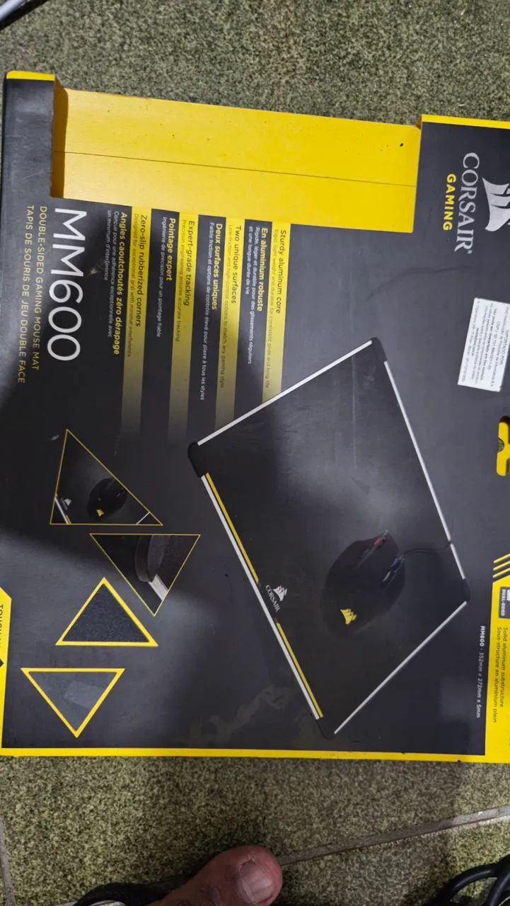 Corsair mm600 rigid mouse pad 2 faces64407719709569122