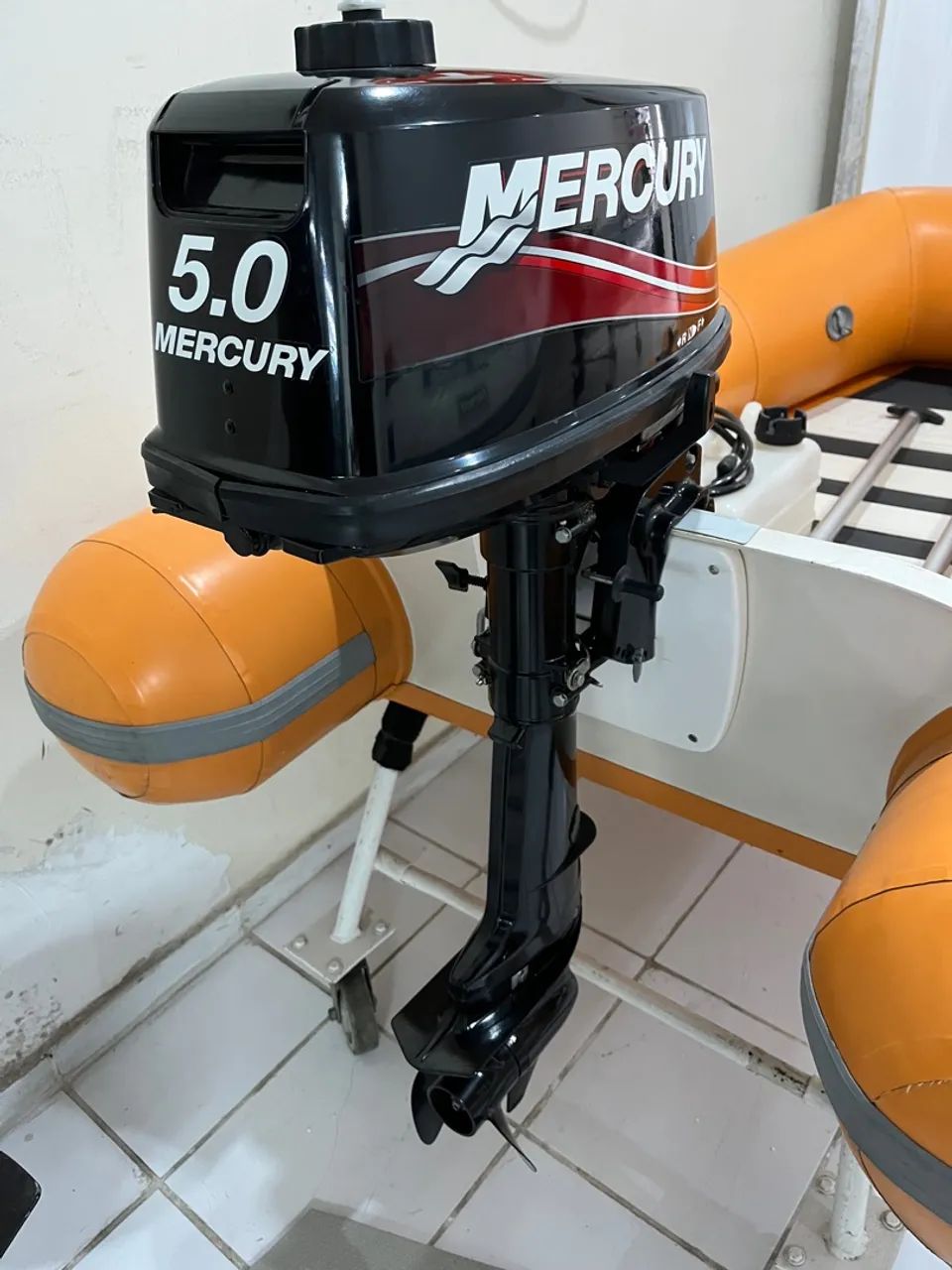 Motor de popa Mercury 5 hp ok. - Foto 3