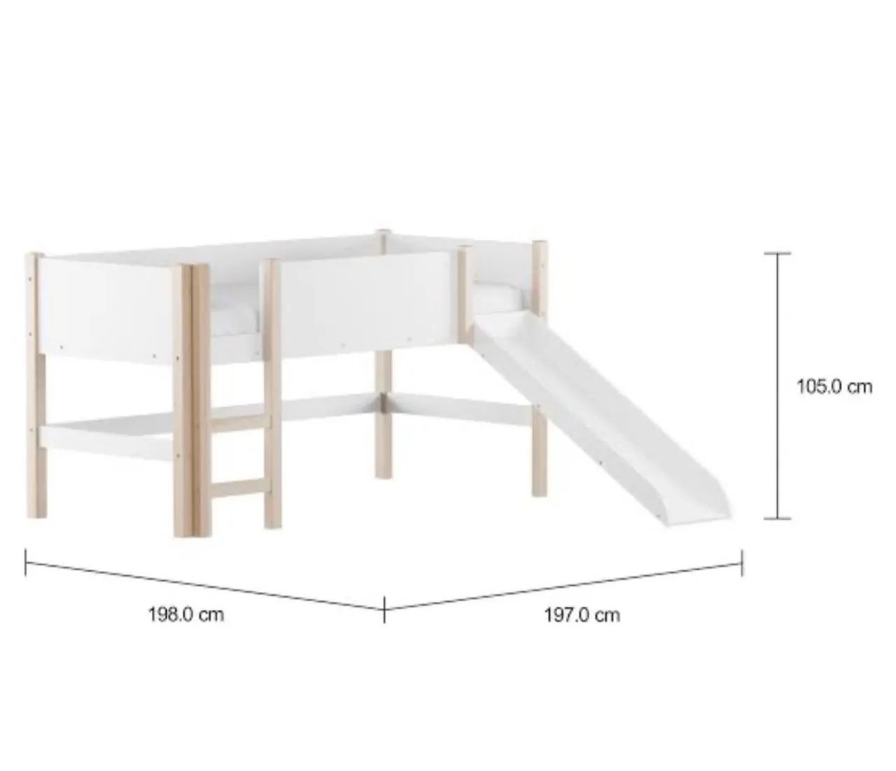 Cama Infantil com Escorregador - Brincadeira e Descanso!