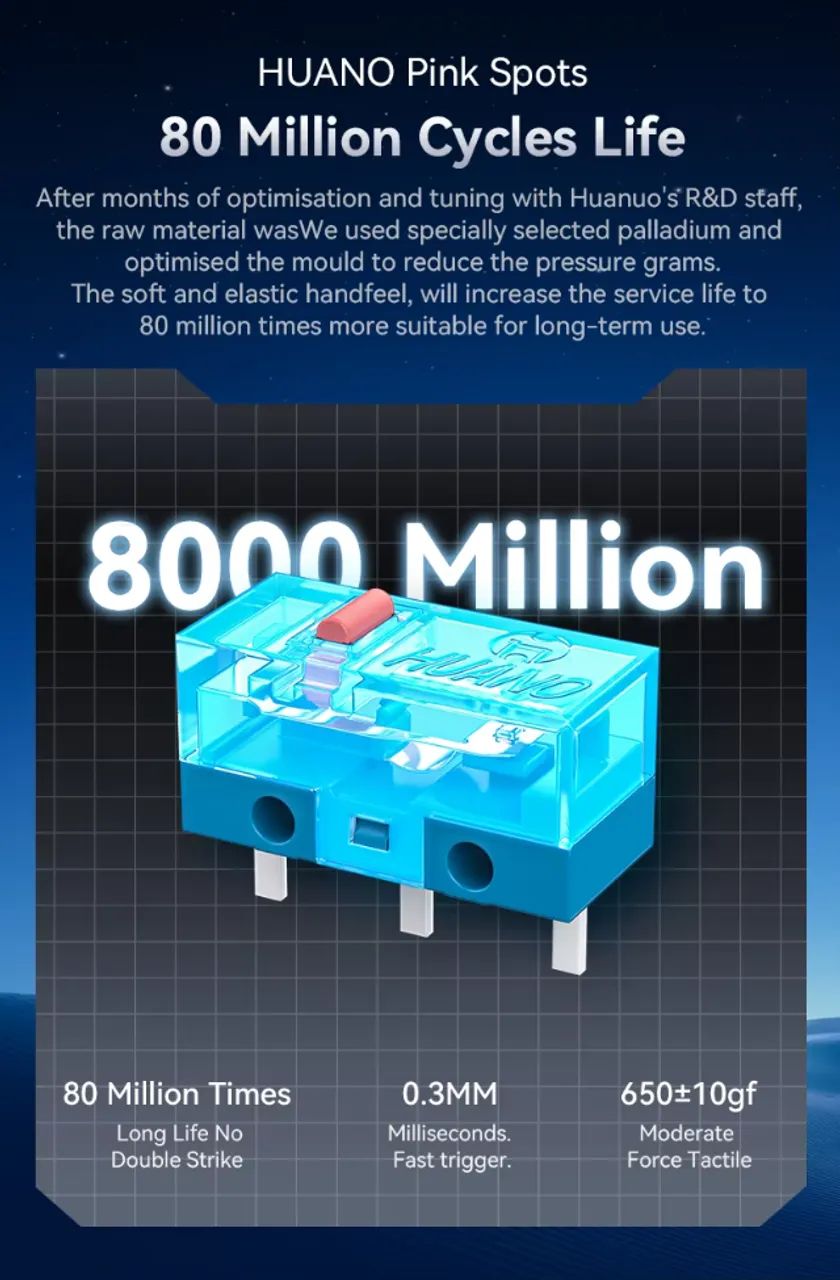 Mouse Attack Shark X6 Chip Paw 3395 Modo Triplo de Conexão Cores Preto ou Branco - Foto 4