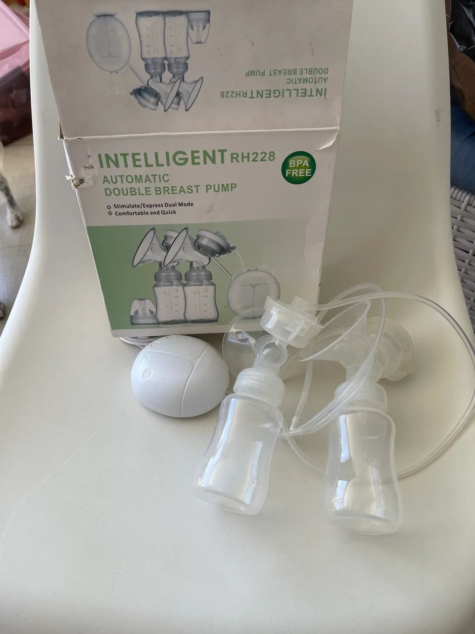 Bomba eletrica tira leite