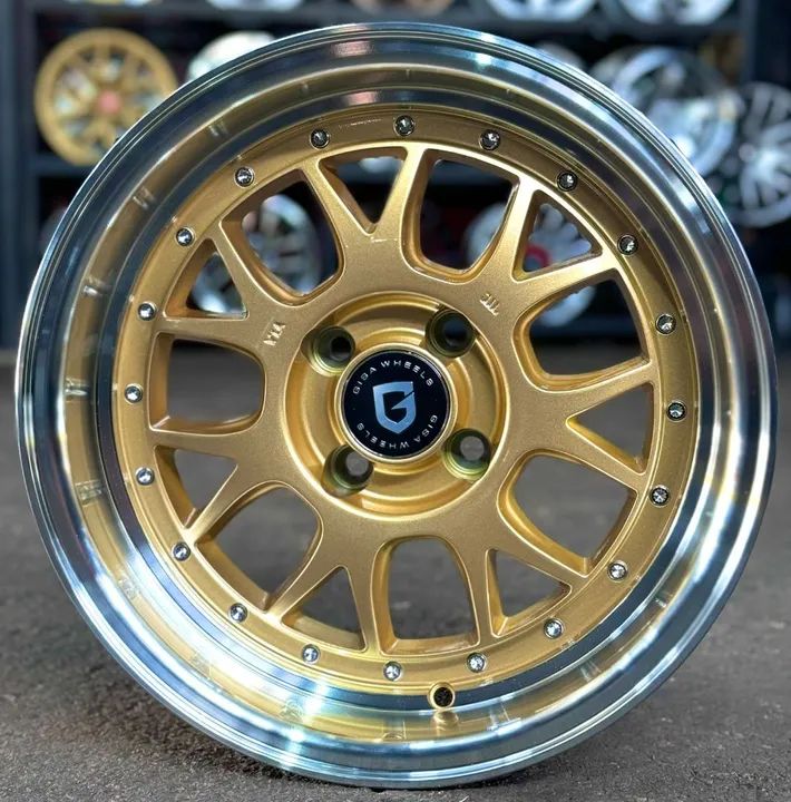 Rodas aro 15 furação 4x100 - Foto 3