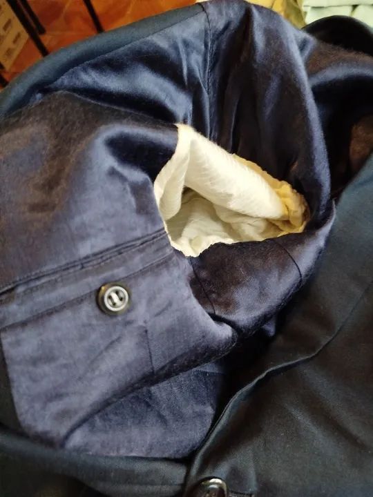 Blazer azul M - Foto 4
