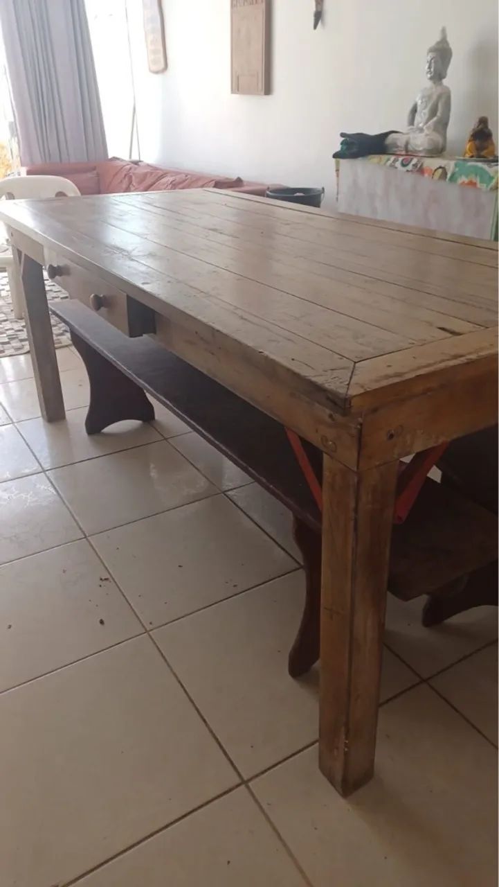 Mesa madeira demolição  - Foto 2