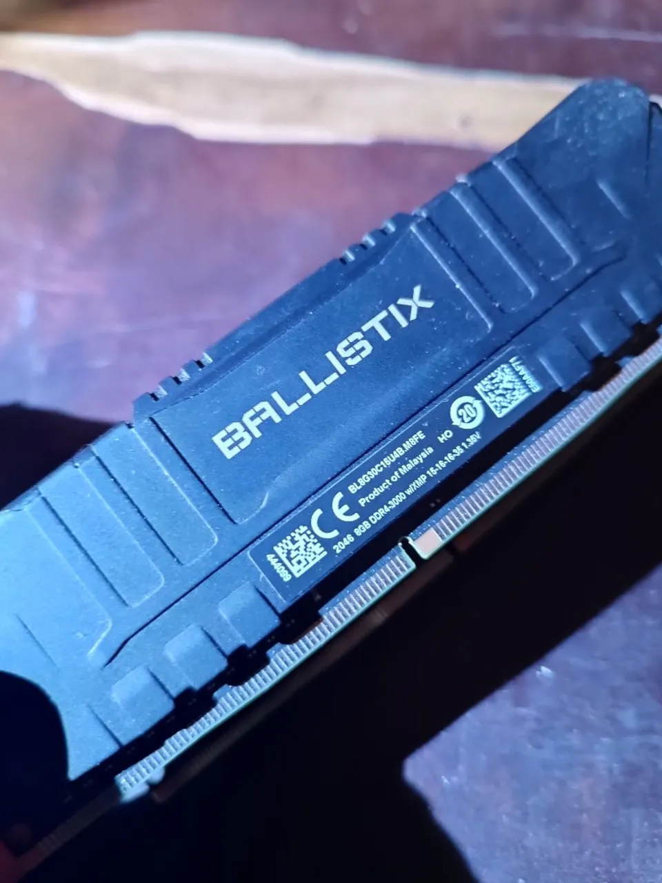 Memória RAM 2X 8GB Crucial Ballistix DDR4