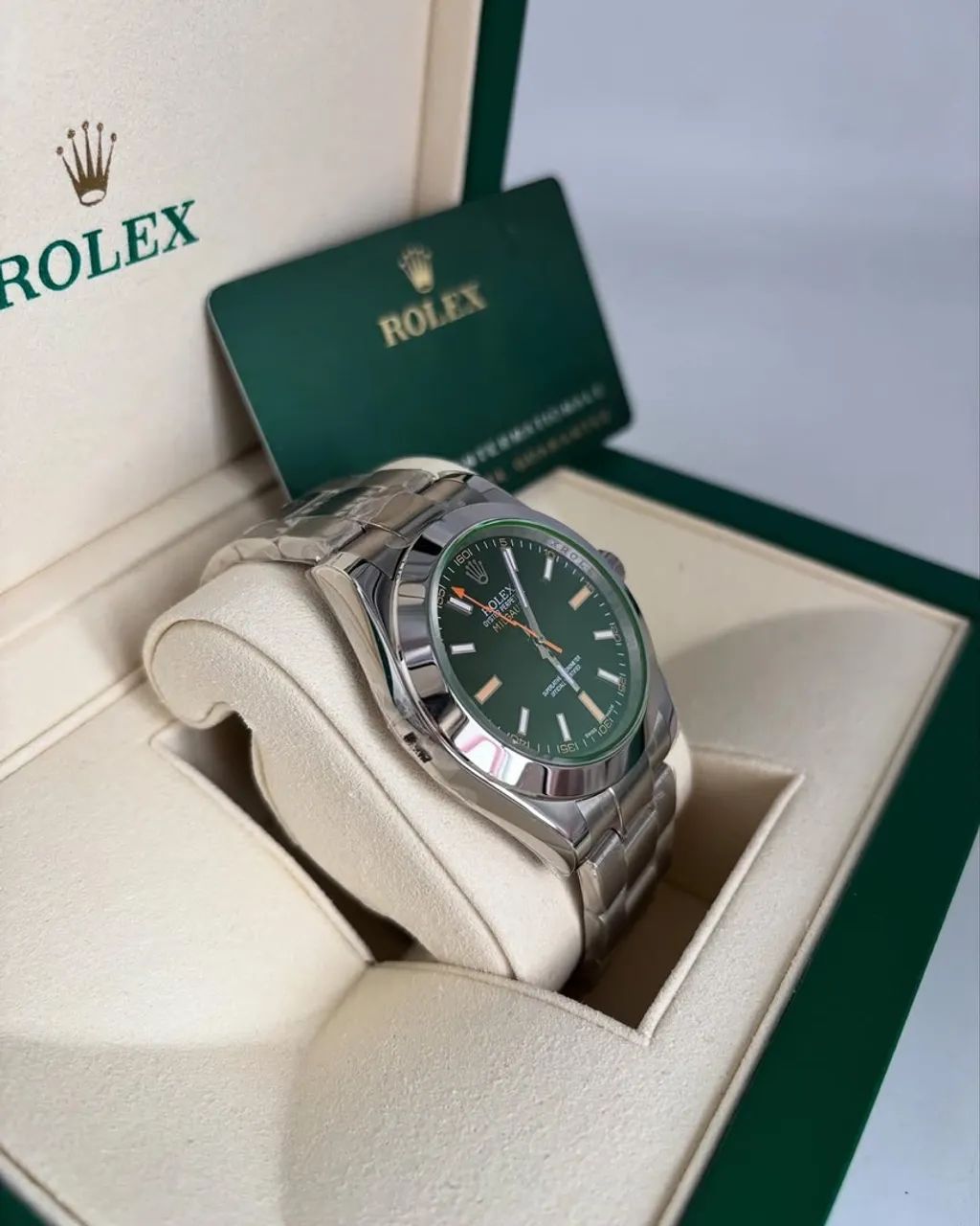 Relógio Rolex Milgauss Green Dial  - Foto 4
