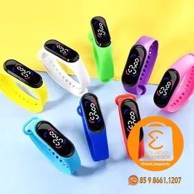 Relogio Led Digital Unissex
