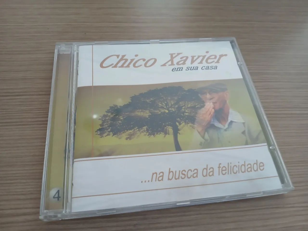 Chico Xavier em sua casa - Na busca da felicidade - CD 