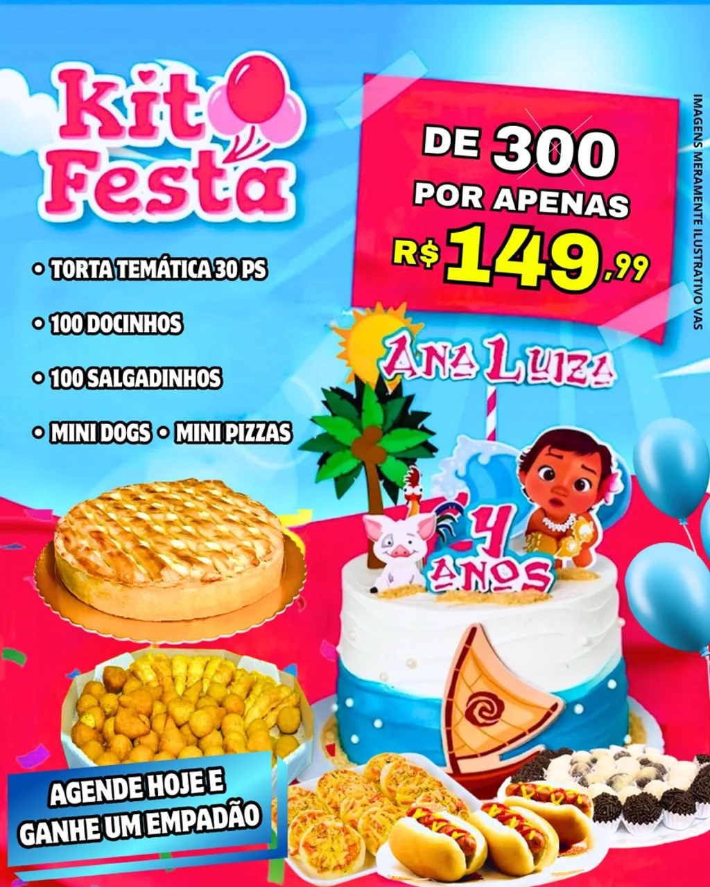 Kit Festa Temático Promoção