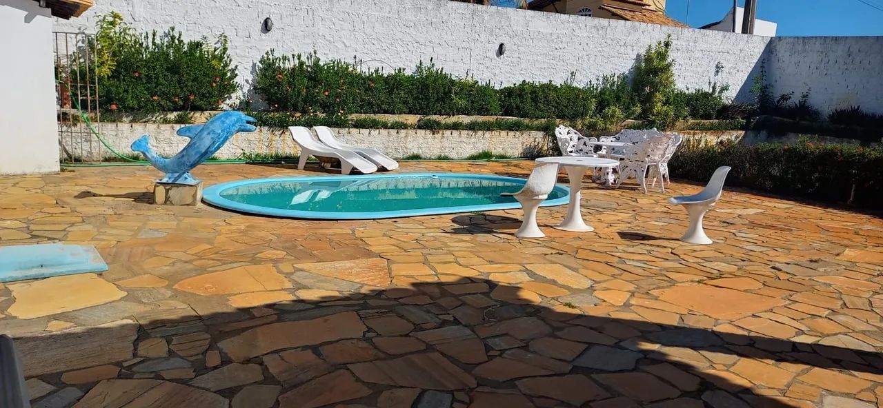 Casa no abais com Piscina e Churrasqueira - Foto 3