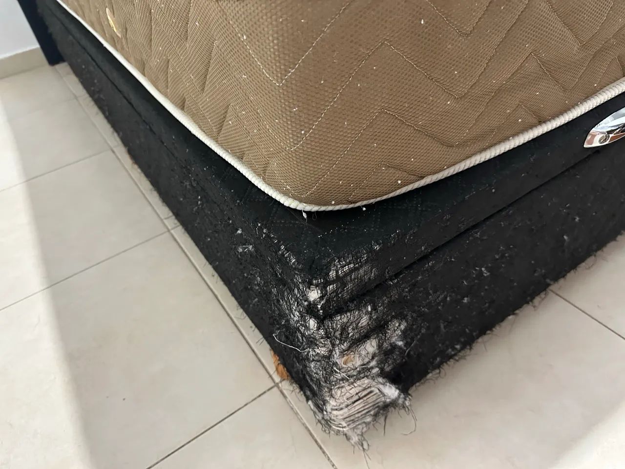 Cama box casal com base baú - Foto 5