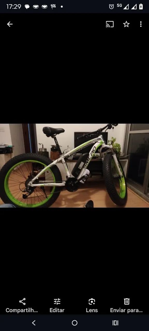 Bicicleta Elétrica Fat Bike - Foto 2