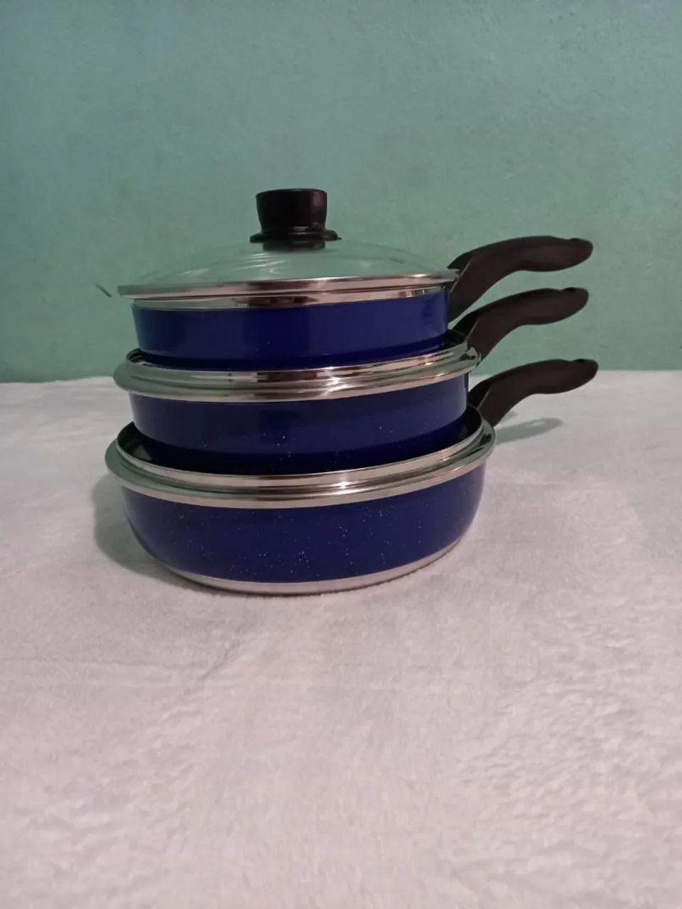 Kit com 3 frigideiras  - Foto 2