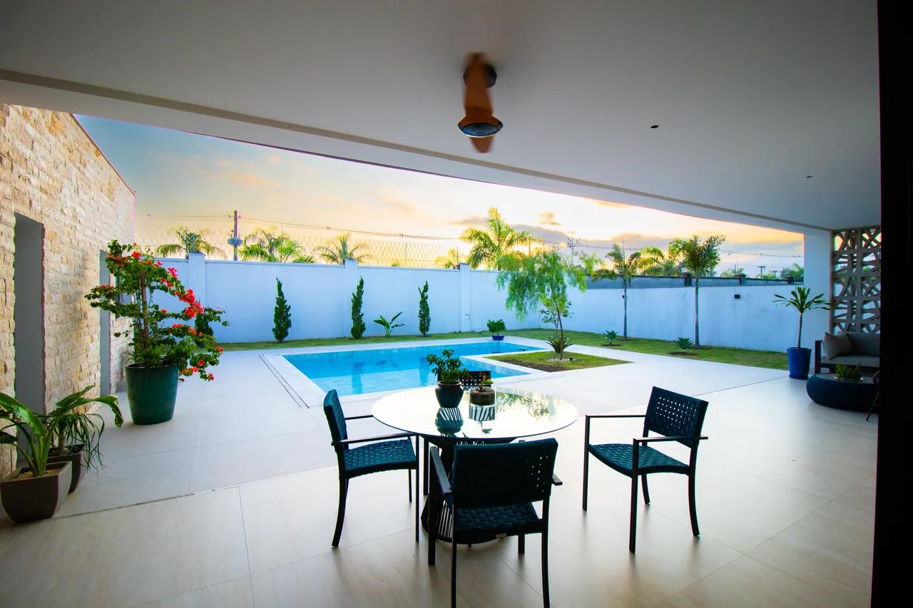 Alphaville Jacuhy - Casa contemporânea com 4 suítes e lazer privativo. - Foto 3