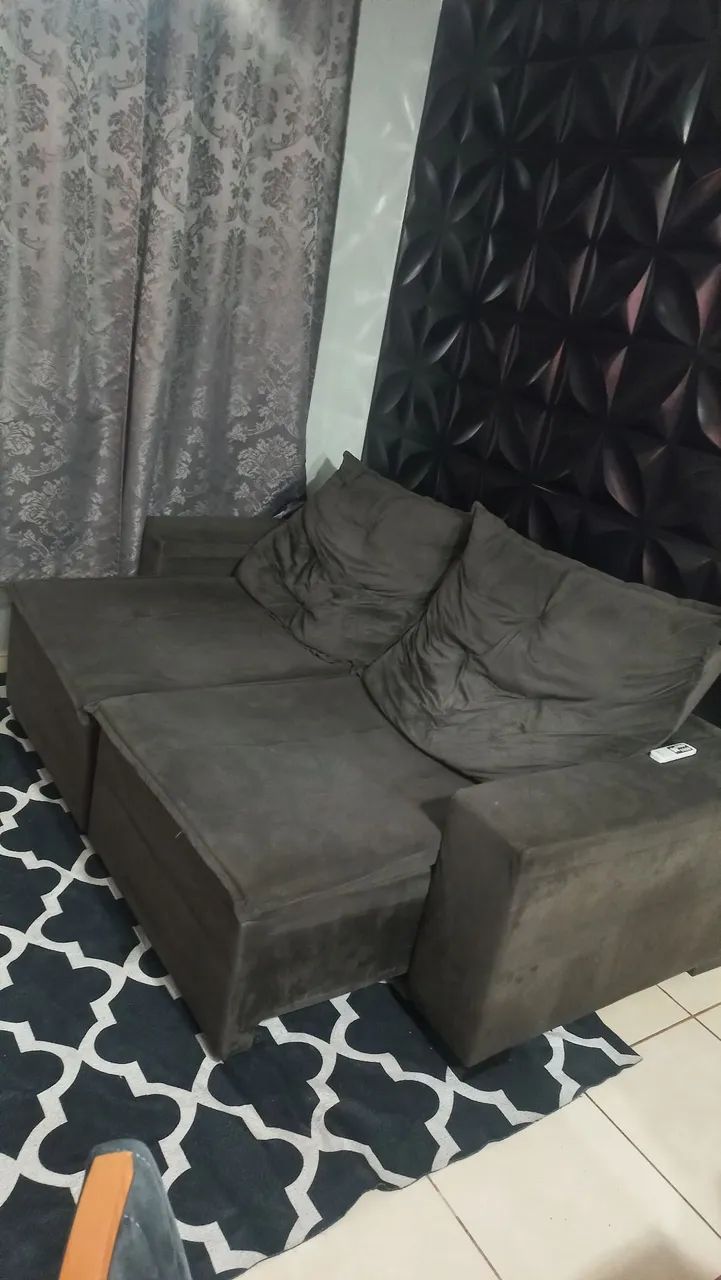 Sofá Retrátil  2 lugares