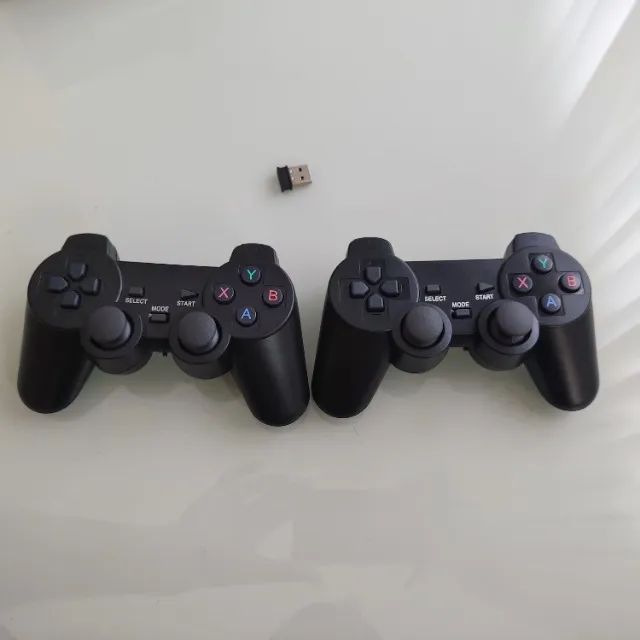 2 Joystick Para Pc Sem Fio com adaptador USB - Foto 2