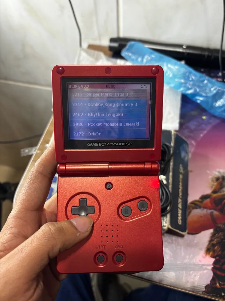 Game boy advance sp com r4 - Foto 5