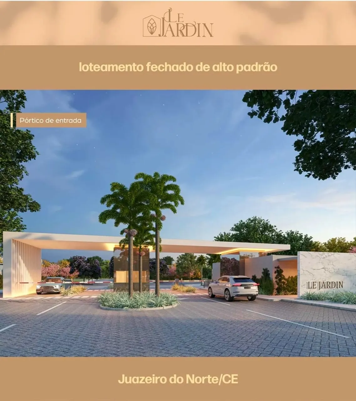 vendo lotes no condomínio residencial LE JARDIN