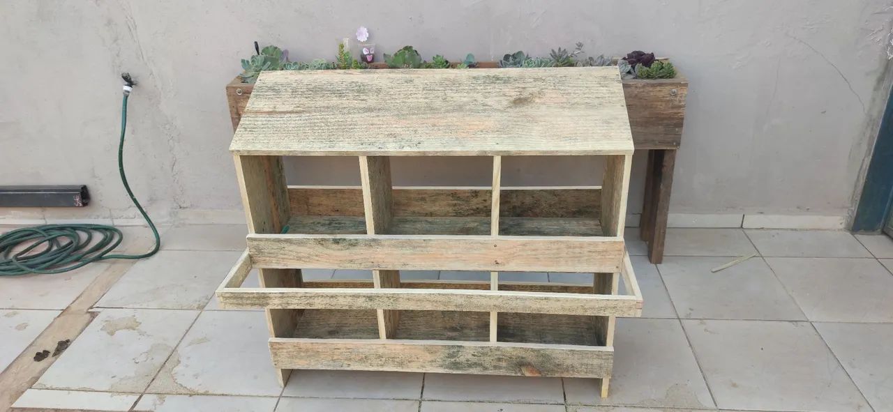 Ninho para galinhas 6 compartimentos  - Foto 4