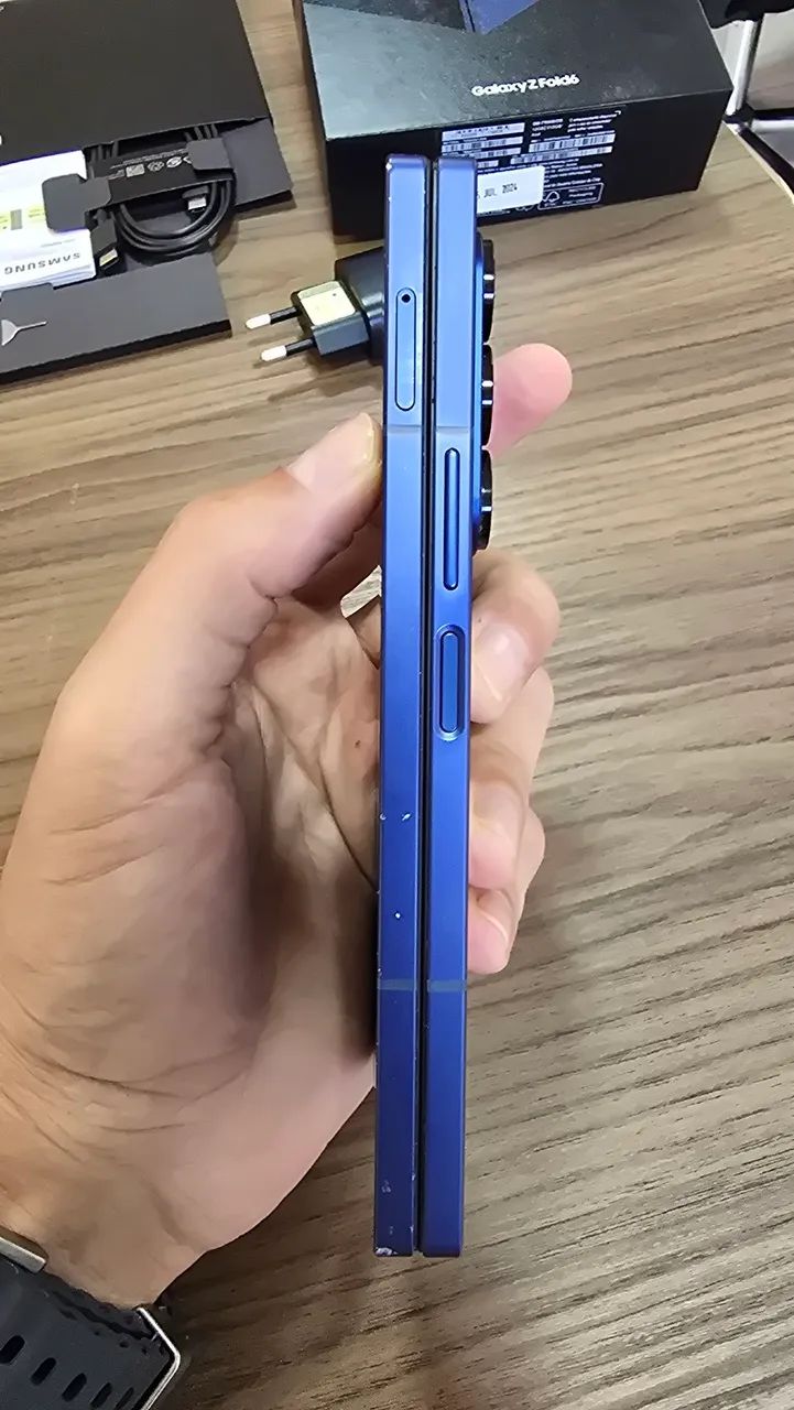 Galaxy z Fold 6 512gb azul - Celulares e Smartphones - Vila Miguel