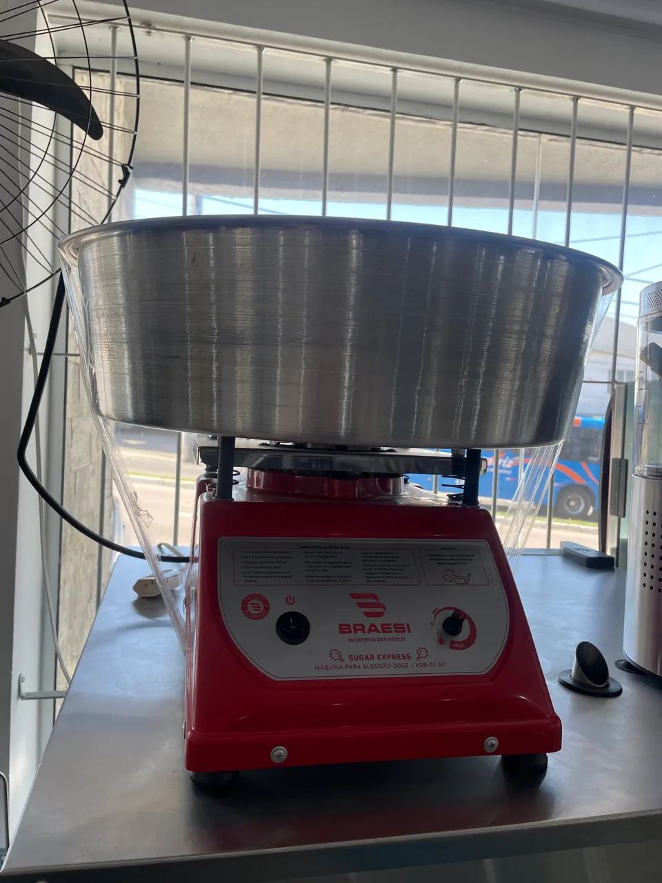 MB Máquina de algodão doce - Braesi 