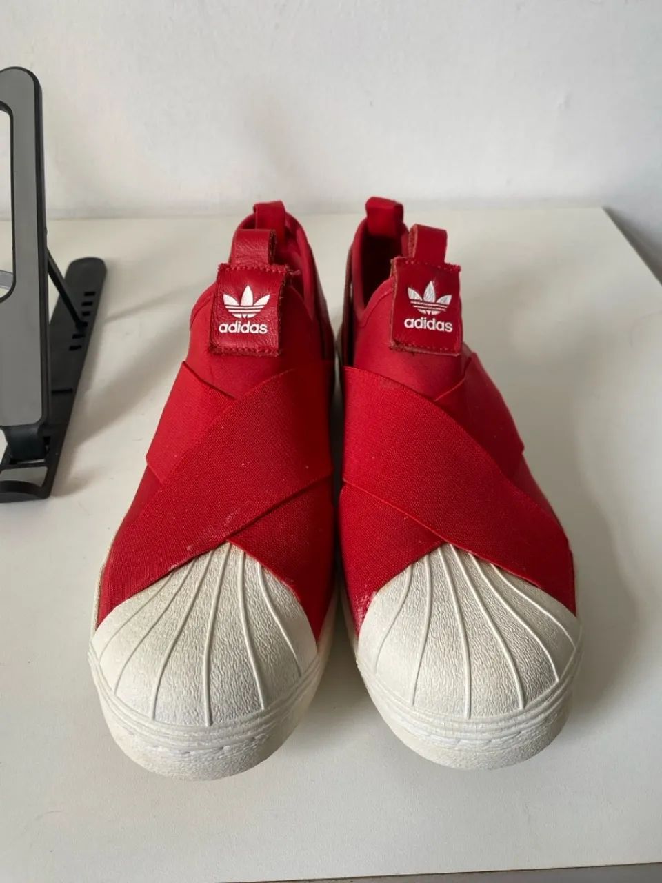 Tênis Adidas Superstar Slip-on Vermelho Calçados Taquara, Rio