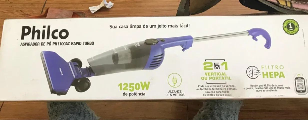 Aspirador em po turbo Philco - Foto 2