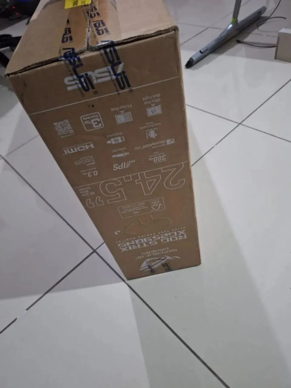 Monitor Rog Strix XG259QNS 380hz 0,3ms - ELMB Sync (Estado de novo + NF e garantia)  - Foto 2