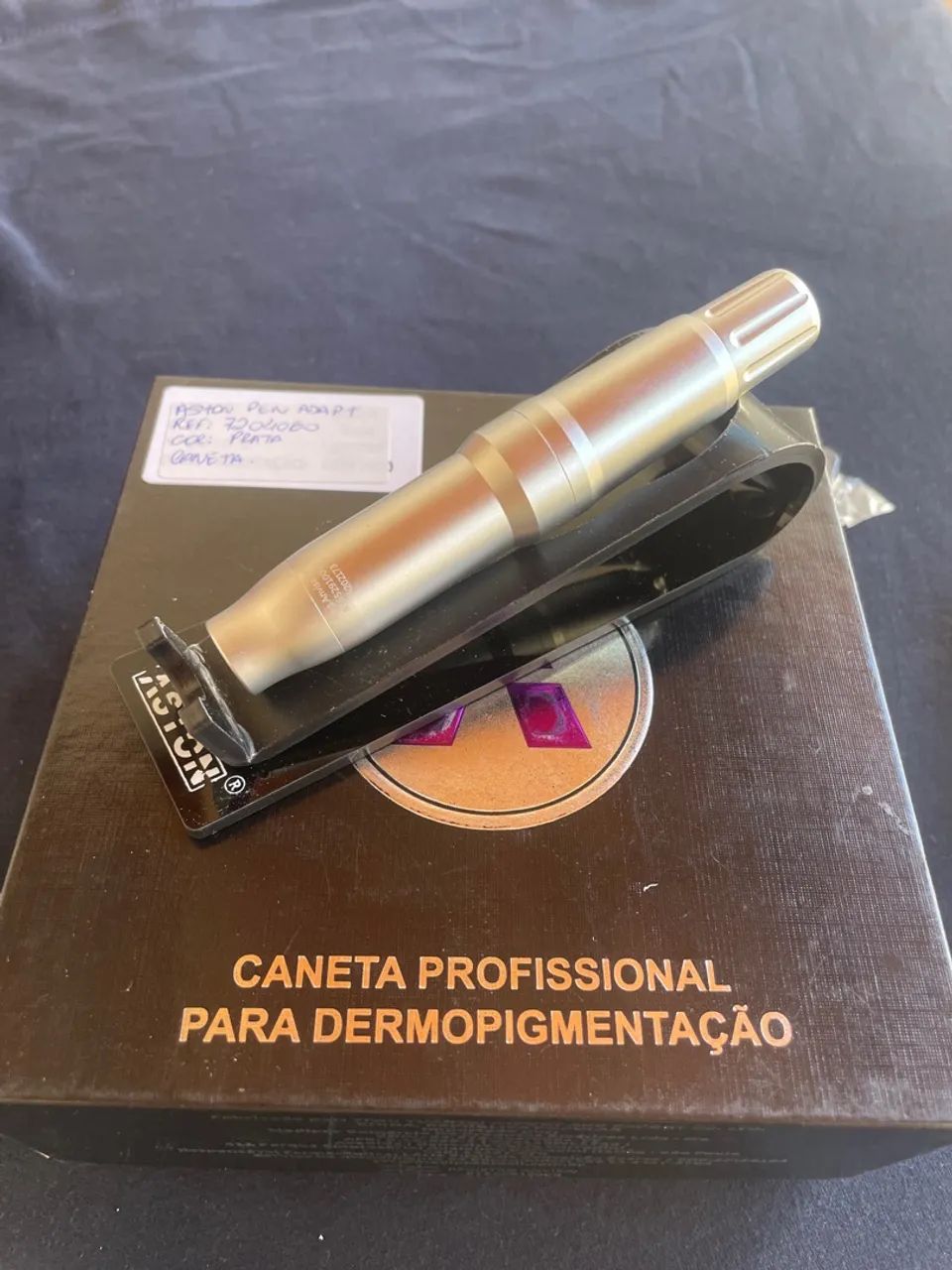 Kit Aston Pen Adapt Prata + Fonte Aston Ma-1