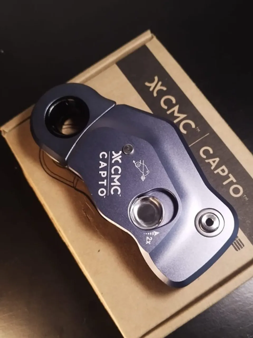 Bloqueador CAPTO 11MM Auto Blocante CMC Rescue para Resgate Industrial Bombeiro Altura
