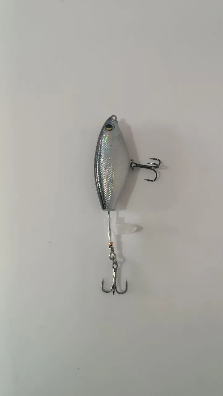 Isca artificial de hélice 9cm 12g - Foto 5