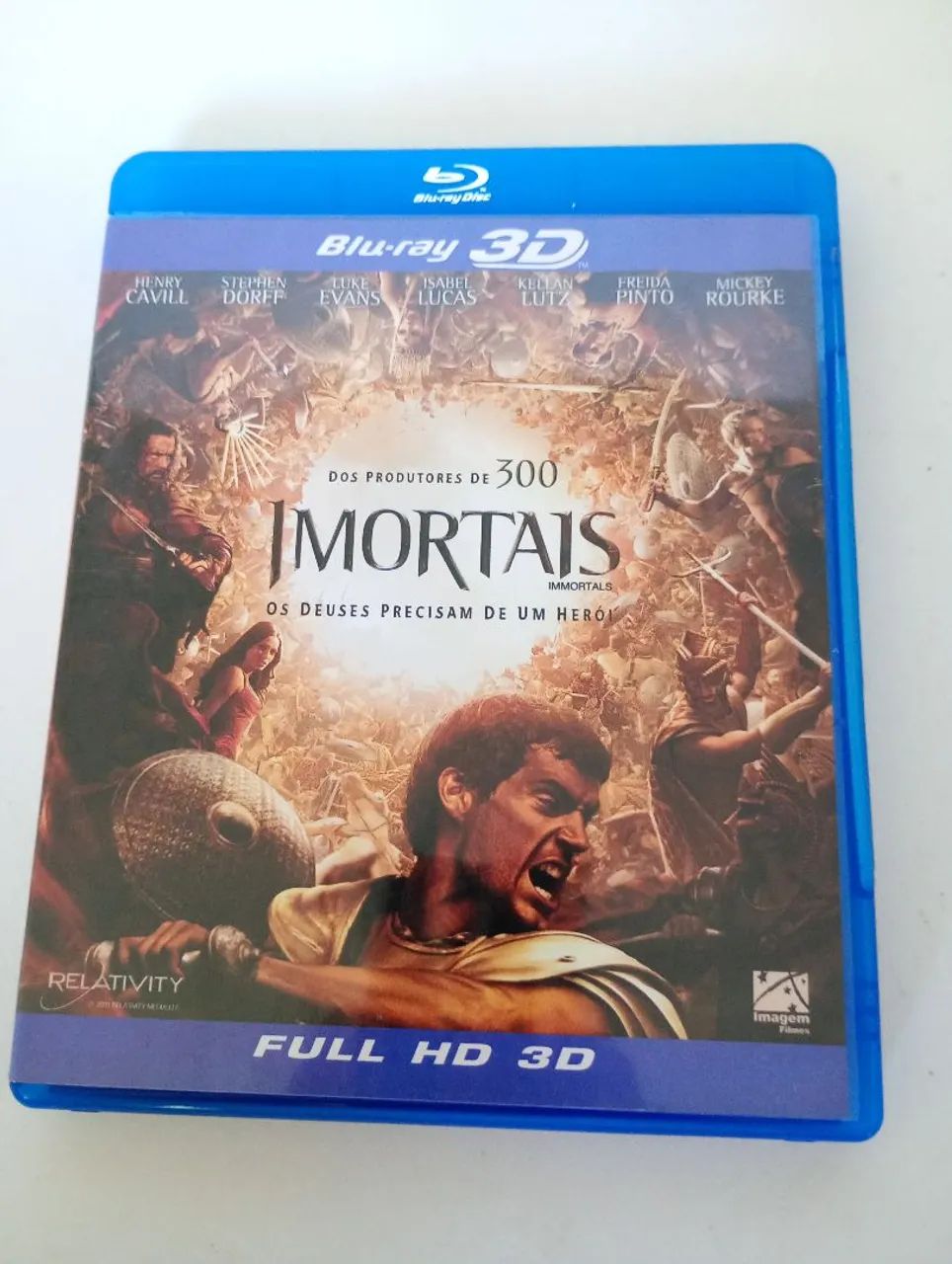 Blu-Ray 3D/2D - Imortais - Immortals