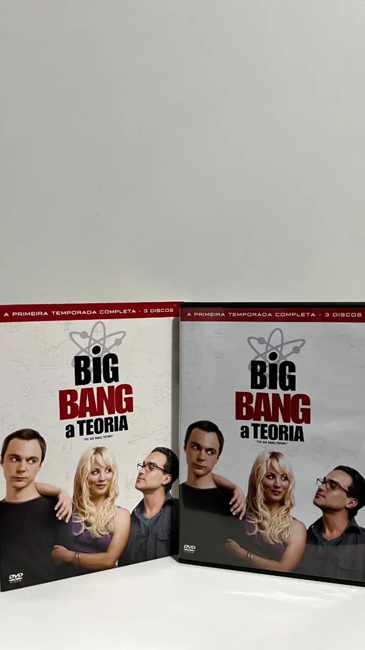 DVD - The Big Bang Theory: Primeira Temporada Completa - CDs, DVDs