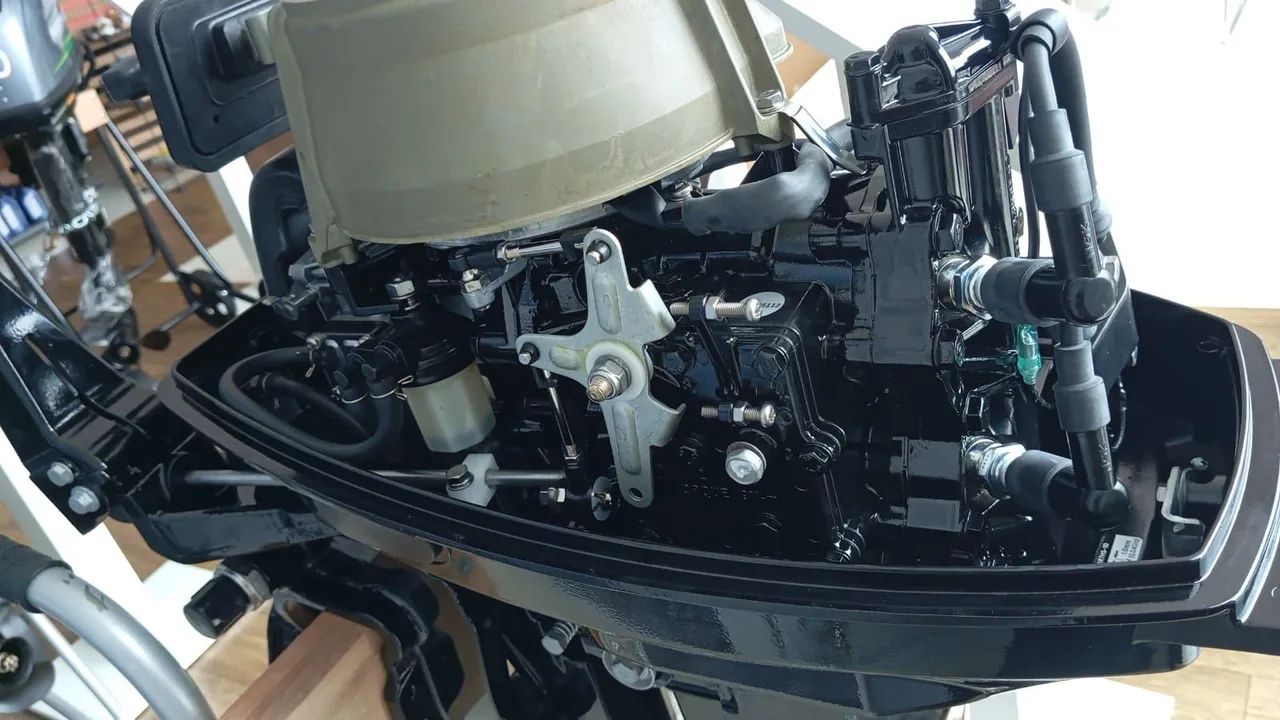 Motor Mercury 2T 15hp Super, novo, na caixa, 0Km - Foto 3