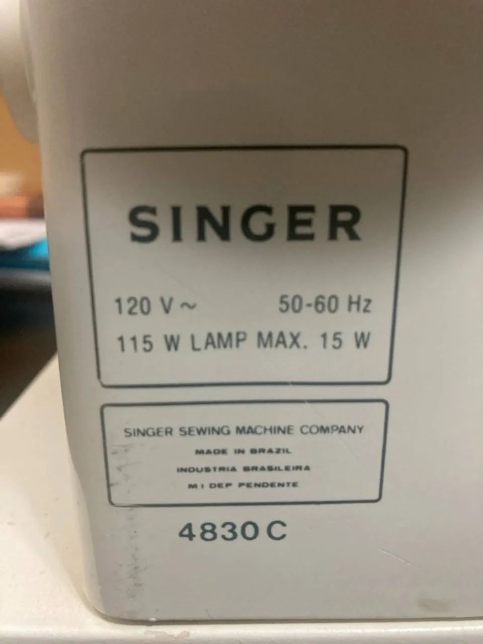 Singer Sewing Machine Precisa 127v64551859965314121