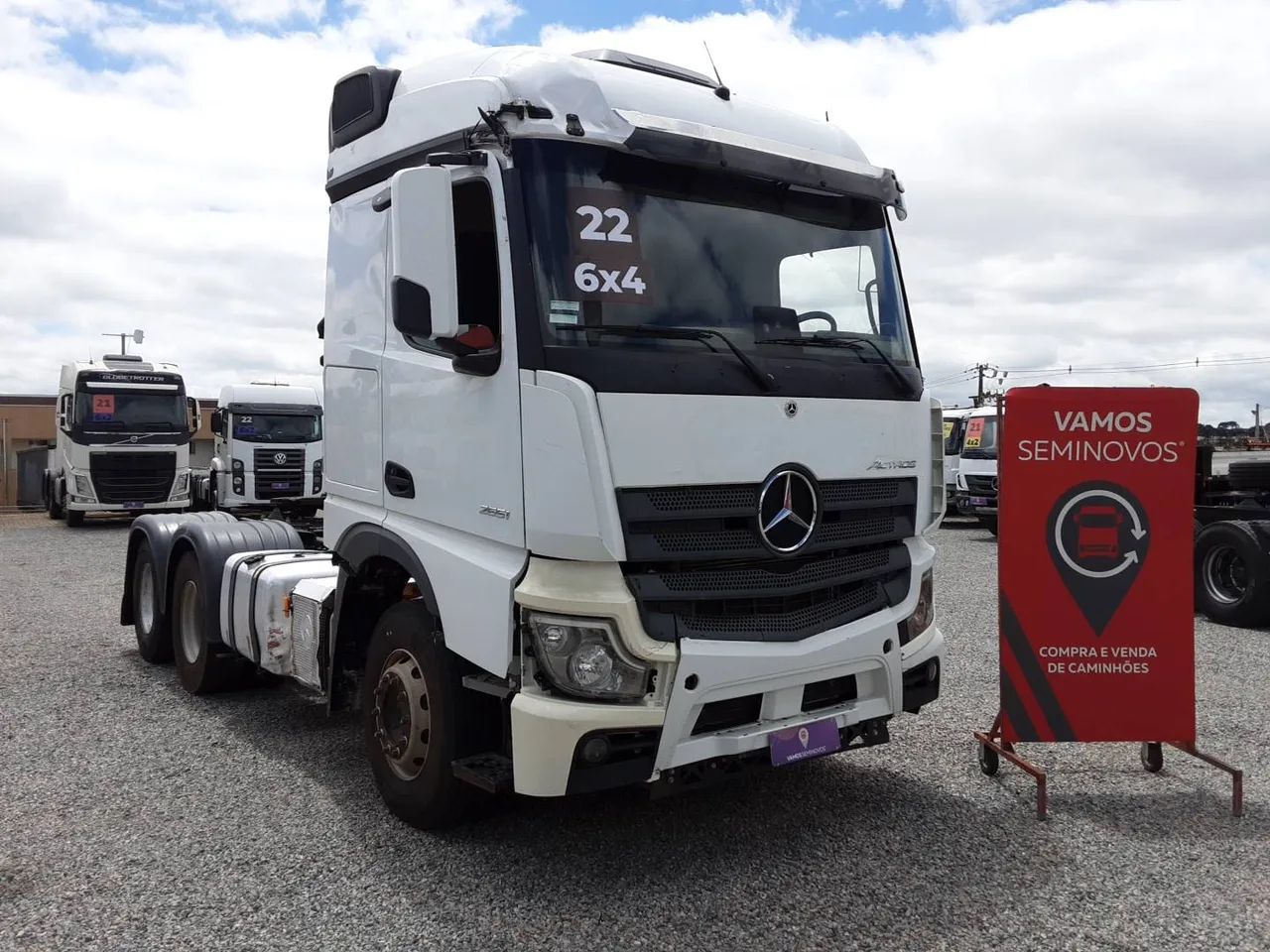 Mercedes-Benz Actros Actros 2651 MP5 LS 6x4 2p (diesel)(E5) 2022/2022 Vamos Seminovos Curi