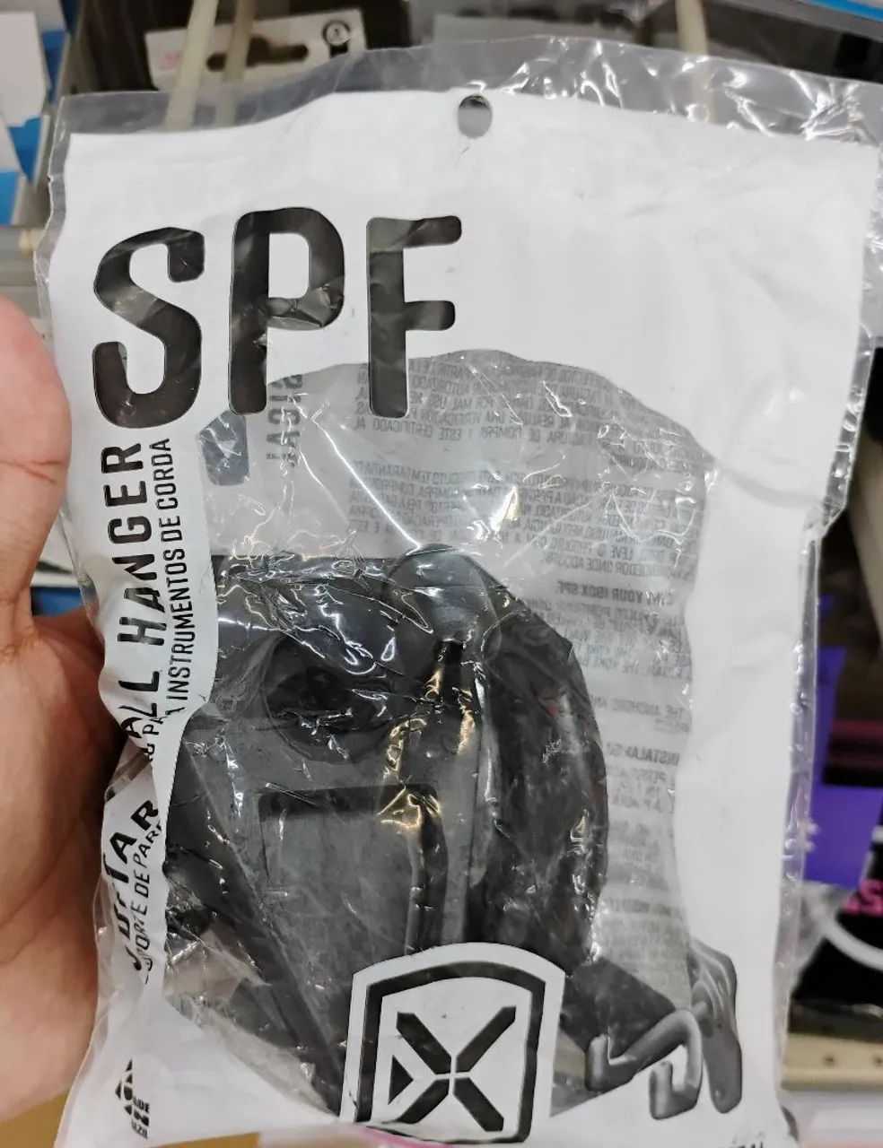 SUPORTE DE PAREDE P/VIOLAO E GUITARRA SPF