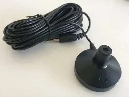 Microfone de Contato com Fio - Qualidade Sonora Impecável!