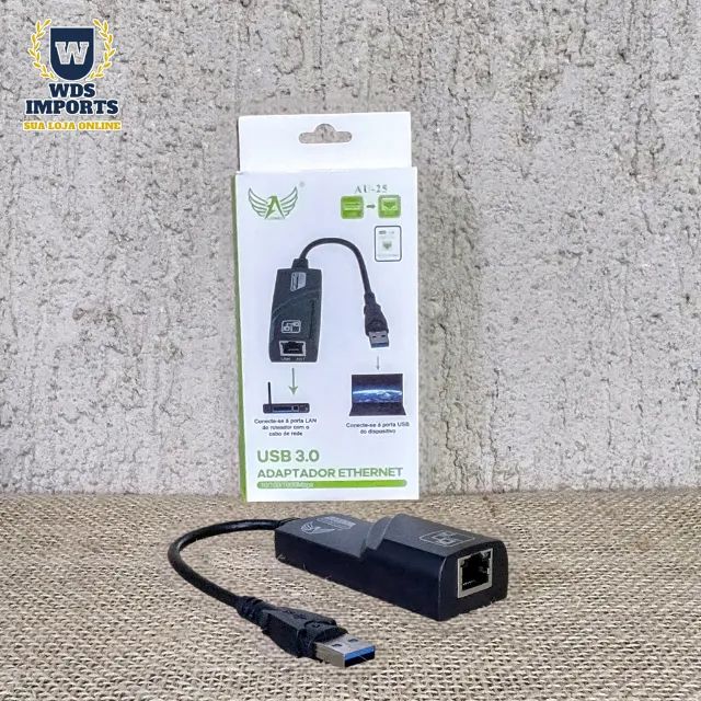 Conversor Usb 3.0 x Rede Rj45