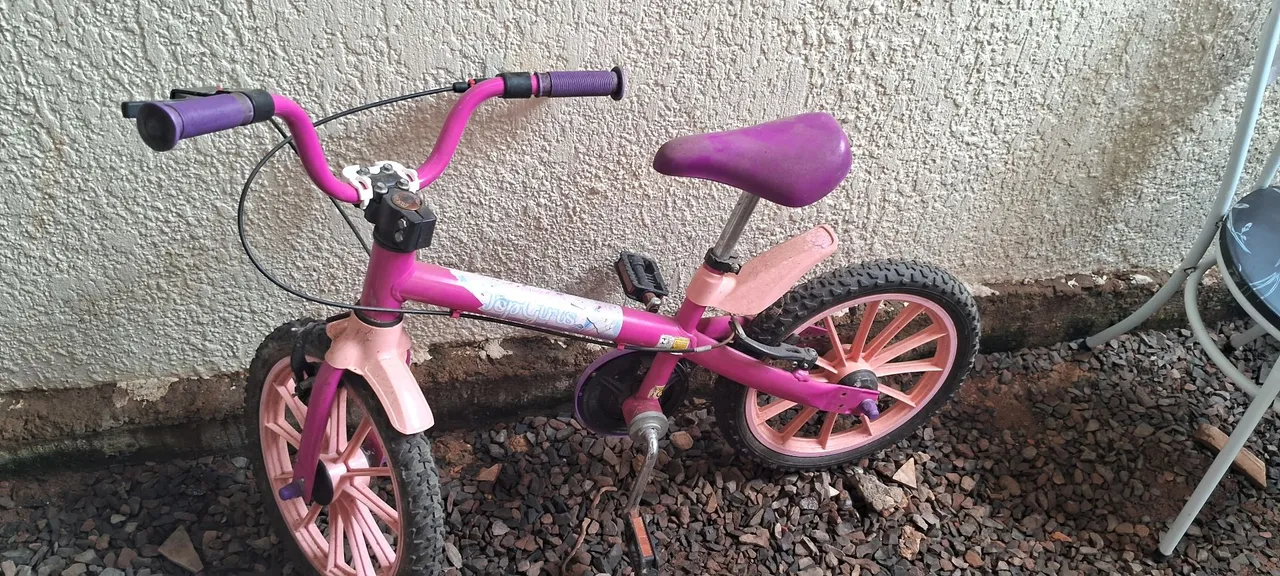 Bicicleta Infantil Rosa - Top Girls