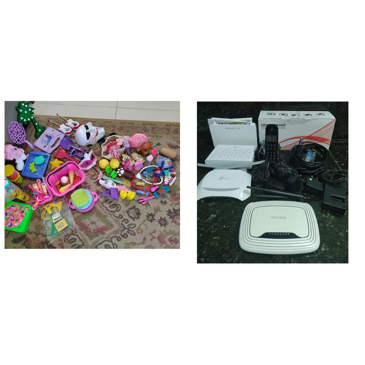 Brinquedos e utilidades 