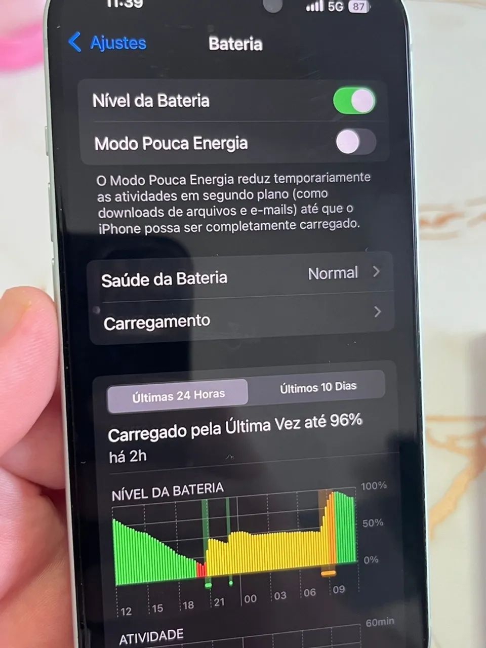 iPhone 15, 256GB. 3 meses garantia - Foto 5