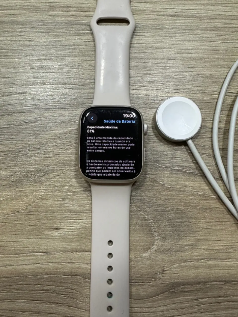 Apple Watch Series 7 45mm GPS - Semi Novo, Ótimo Estado!