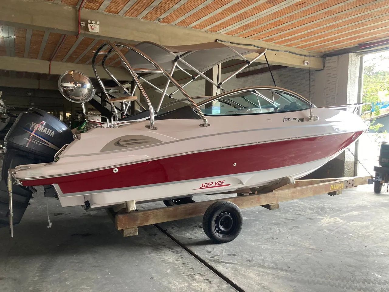 Focker 240 Open - 2013 x1 Yamaha 200 HP ñ Phantom Triton Fs Ventura Nx