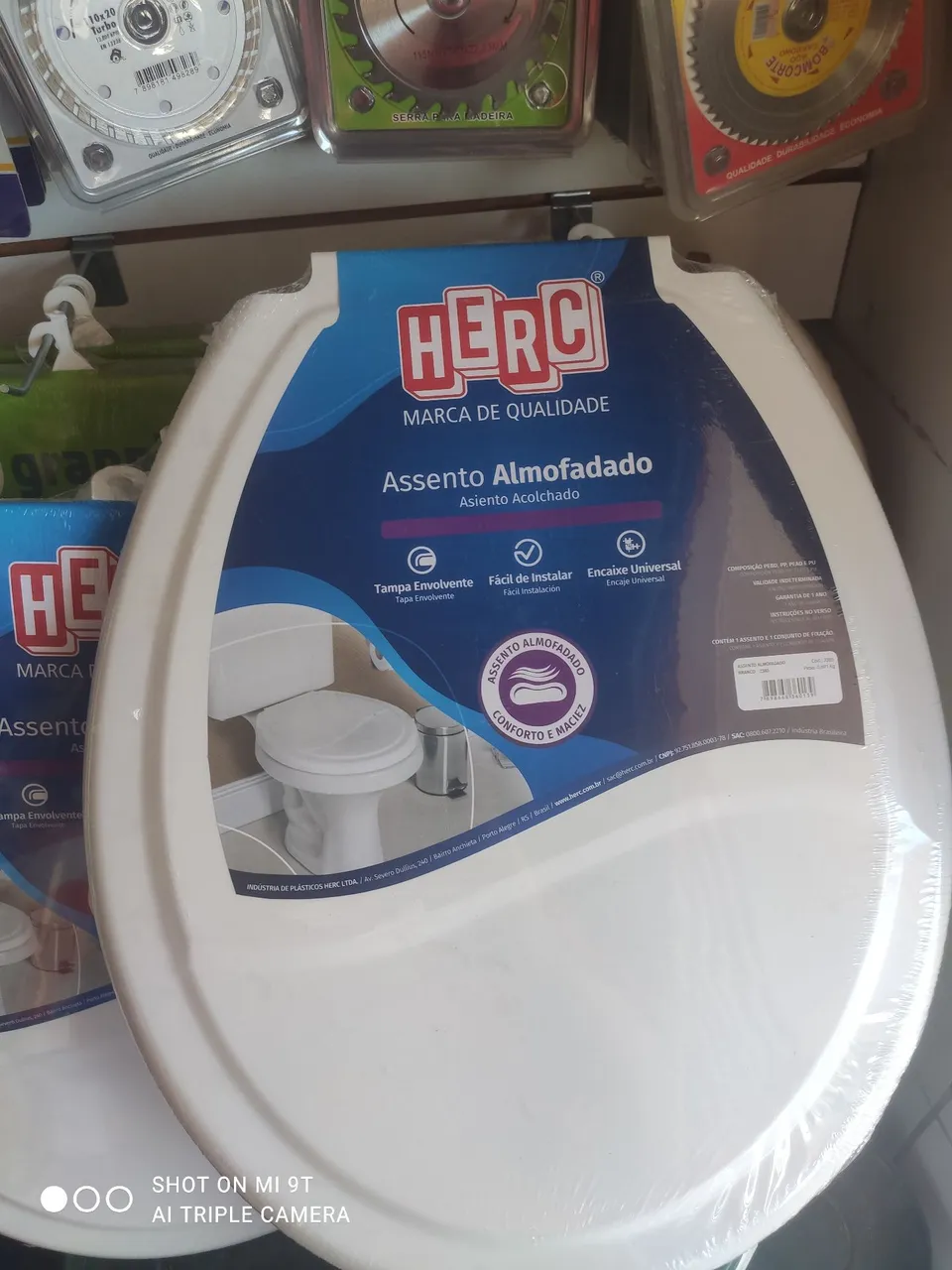 Assento Almofadado Universal HERC