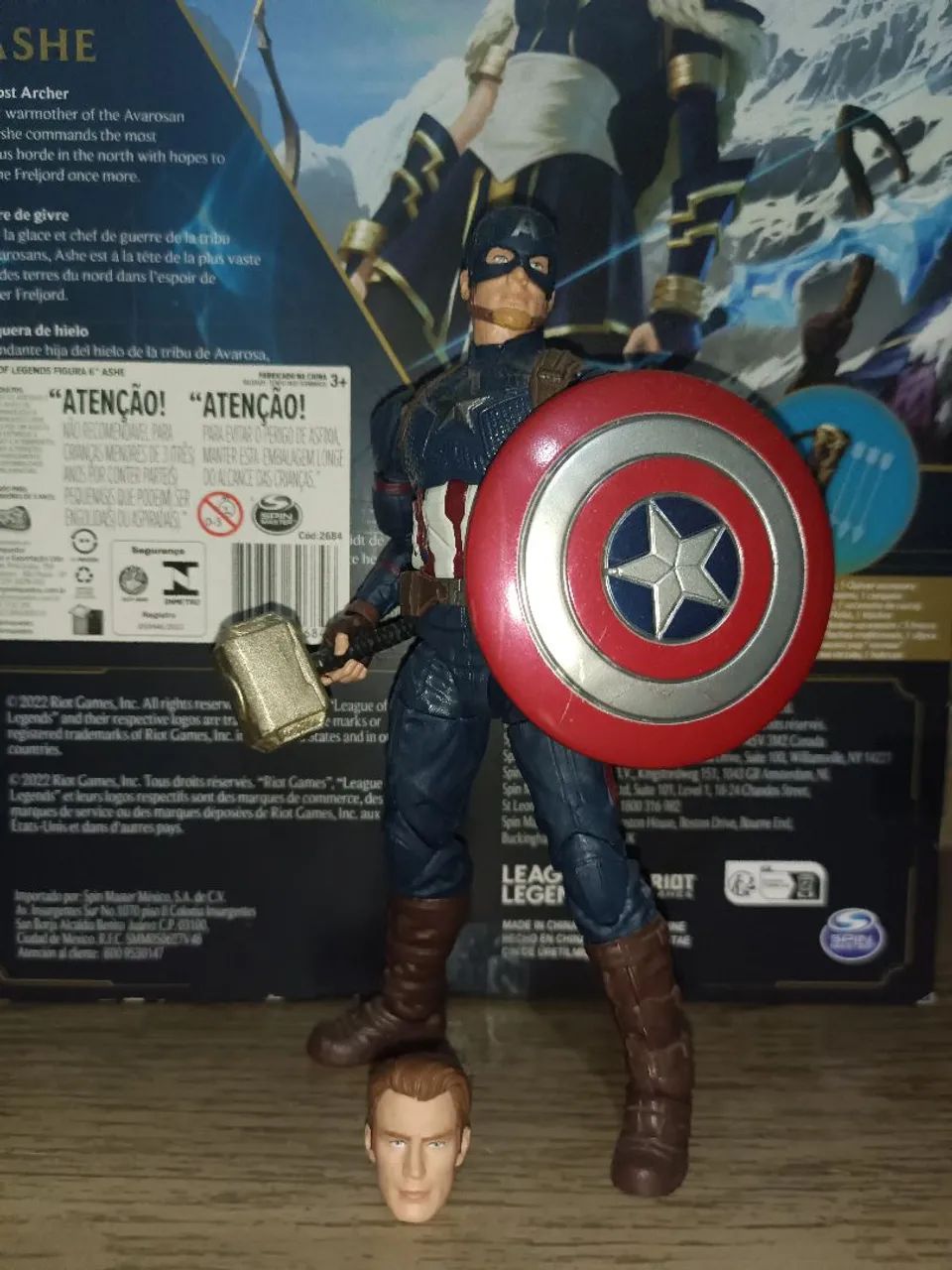 Capitão América Marvel legends
