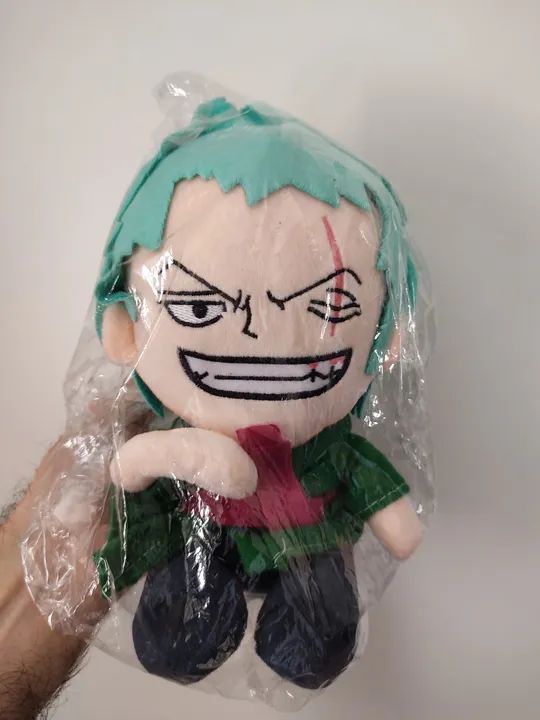 Pelúcia Zoro One Piece 21cm