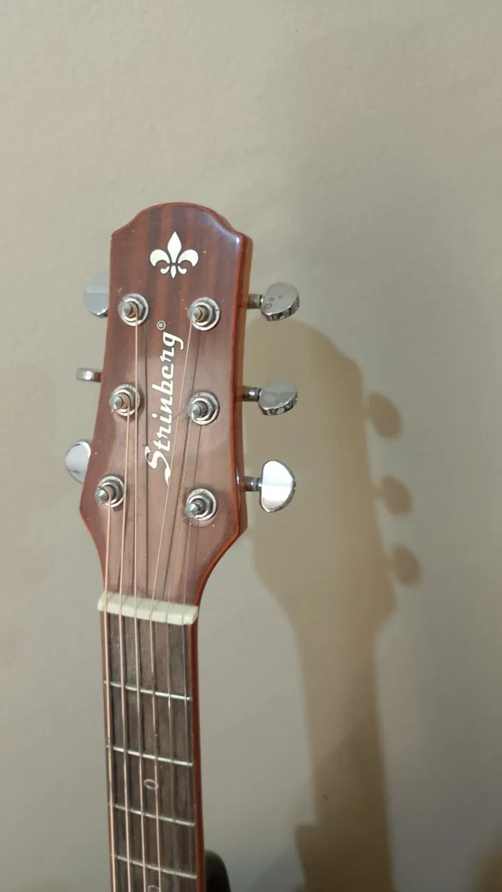 Violão elétrico profissional com afinador