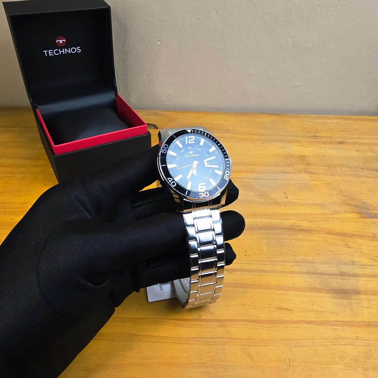 Relógio Technos Racer 46mm prata  - Foto 2