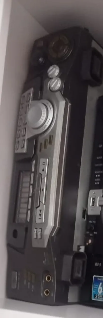 Karaoke Raf 3700 com alguns cartuchos e catalogos